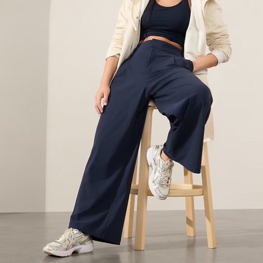 ATHLETA PINNACLE HIGH RISE TROUSER Size 0P